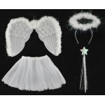 Vaikiškas angelo kostiumas 4 dalys